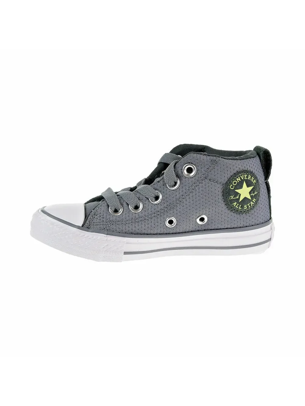 Converse Chuck Taylor All Star Street Mid Size 11 Big Boys Shoes Grey 661890F